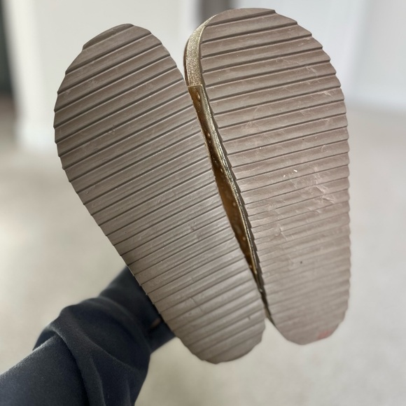 Gold Platform Sandals by Corky’s - Picture 4 of 5